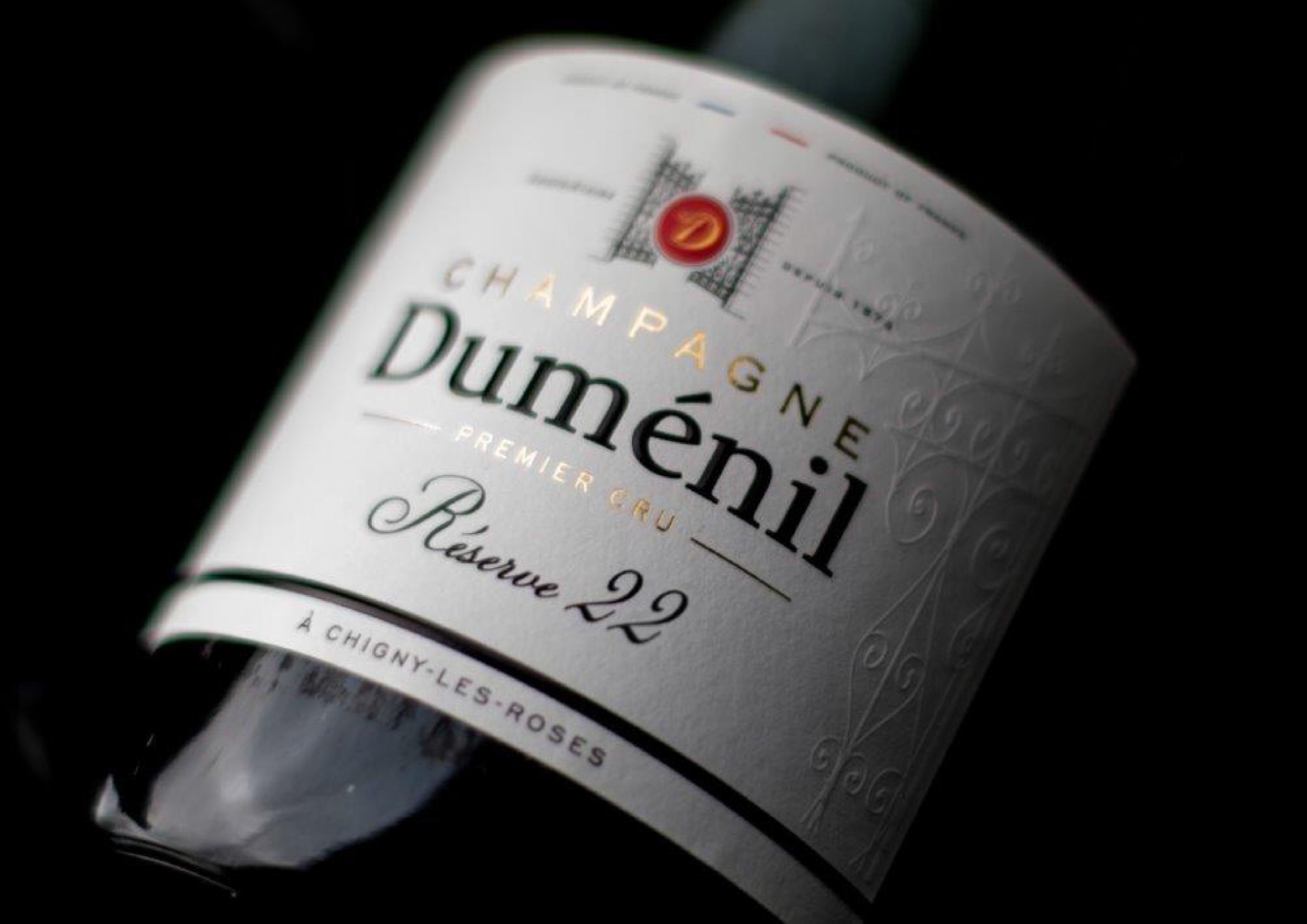 Champagne DUMENIL Réserve  - Brut 1er Cru (demie-bouteille-magnum)